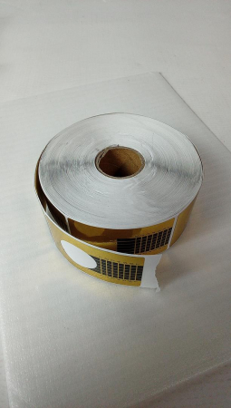 Rola 500 sabloane dreptunghiulare pentru constructie unghii [1]