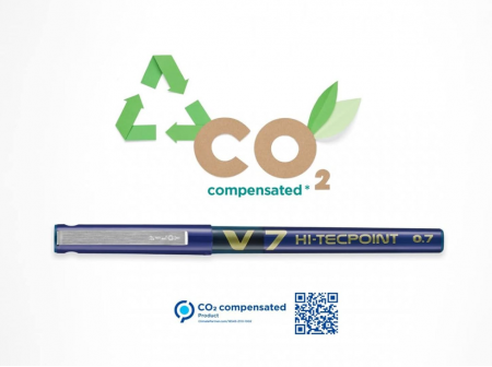 Roller Pilot V7 Hi-Tecpoint, 0.7 mm, Albastru, pachet de 4 [2]