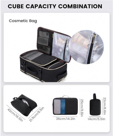 Rucsac de călătorie LOVEVOOK, Bagaj de mână Avion [4]