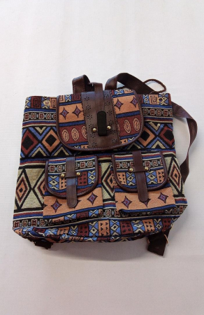 Rucsac de pânză pentru femei Zeollashop, stil hippie, vintage [1]