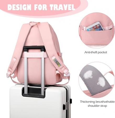 Rucsac de scoala pentru copii JANSBEN, unisex, negru [5]