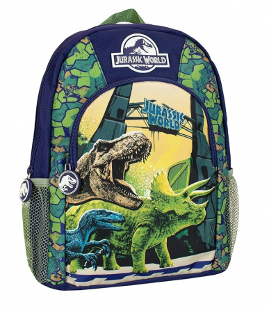 TOATE PRODUSELE - Rucsac de scoala pentru copii Jurassic World, model cu dinozauri, albastru