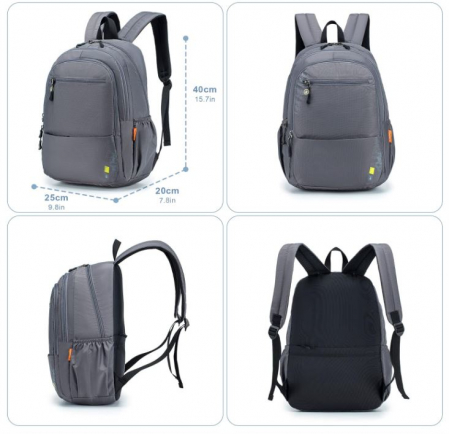 Rucsac de voiaj SPAHER pentru Ryanair, 40 x 20 x 25 cm, violet [7]