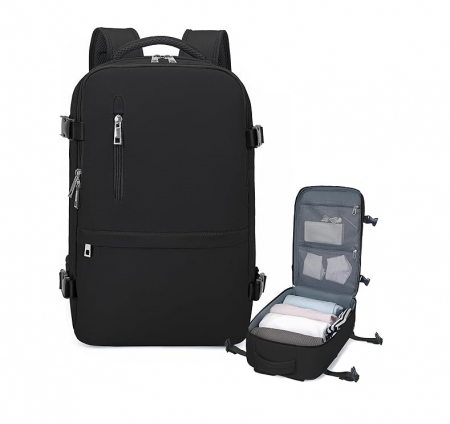 TOATE PRODUSELE - Rucsac de voiaj Xkdoai pentru Ryanair, 40 x 20 x 25 cm, negru