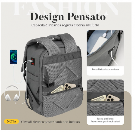 Rucsac de voiaj ZHXX, 40 x 20 x 25 cm [3]