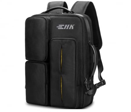 Laptop, Tablete & Telefoane - Rucsac laptop HEROIC KNIGHT impermeabil, negru