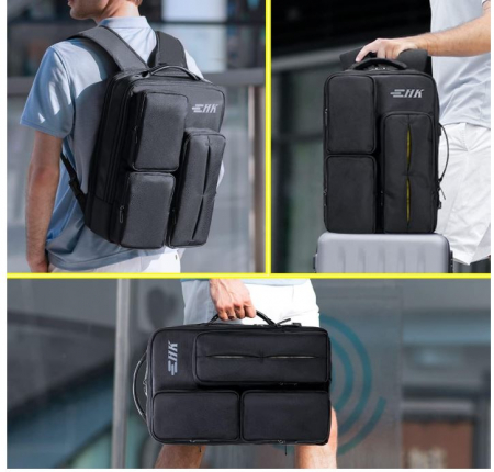 Rucsac laptop HEROIC KNIGHT impermeabil, negru [6]