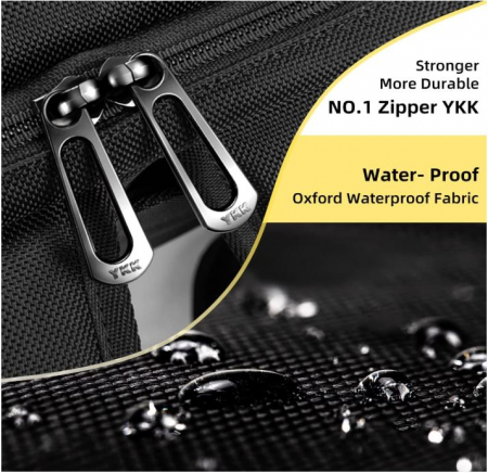 Rucsac laptop HEROIC KNIGHT impermeabil, negru [4]