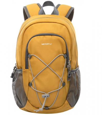 Camping - Rucsac mic de drumeție si trekking WATERFLY 12L, galben