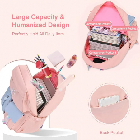 Rucsac pentru copii FANDARE, roz [3]