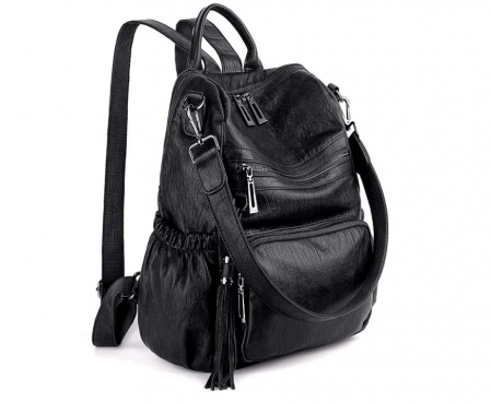 TOATE PRODUSELE - Rucsac pentru femei UTO, din piele PU, negru