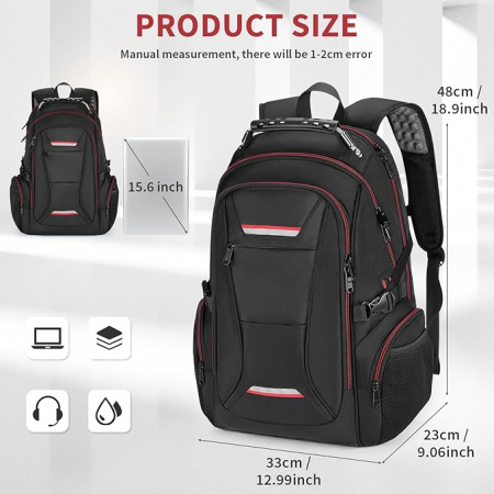 Rucsac pentru laptop VINBAGGE, 15.6 inchi, unisex [1]
