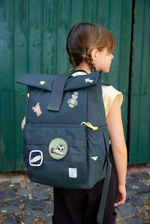 Rucsac Rolltop pentru copii Lässig, 12L, albastru [2]