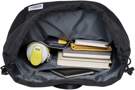 Rucsac sport KAUKKO, cu snur, unisex, negru [2]