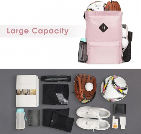 Rucsac sport pentru femei WANDF, roz [3]