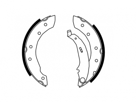 Saboti de frână TRW Automotive GS8729, set de 4 [1]