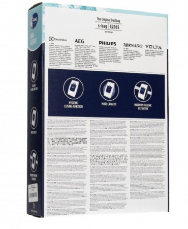 Set 4 saci de aspirator E206S, ELECTROLUX 9001684605, ANTI-ALLERGY [1]