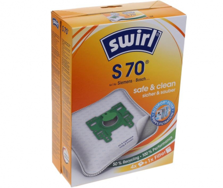 Electrocasnice & Climatizare - Set 4 saci aspirator SWIRL S70