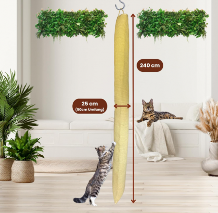 Sac de de zgâriat si cățărat pentru pisici Samtkönig [3]