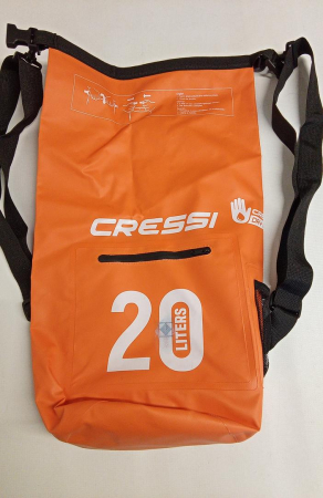 Sac impermeabil Cressi Dry Bag 20L, pentru plimbări cu barca, camping și snowboard [3]