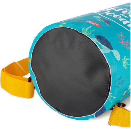 Sac impermeabil Legami, cu 2 curele, albastru, 10L [4]