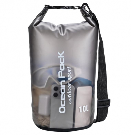 TOATE PRODUSELE - Sac impermeabil si husă impermeabilă pentru telefon Ocean Pack, 10L, negru