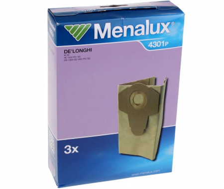 TOATE PRODUSELE - Set 3 saci aspirator MENALUX 4301P, din hartie, ELECTROLUX / AEG 9001967653