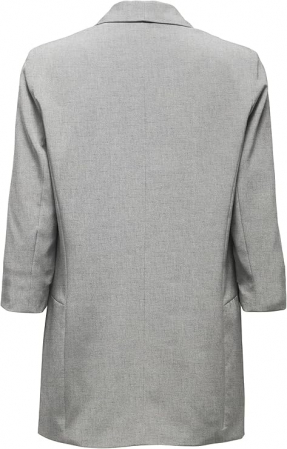 Sacou pentru femei ONLY Blazer, maneci 3/4, gri, marime 40 [1]