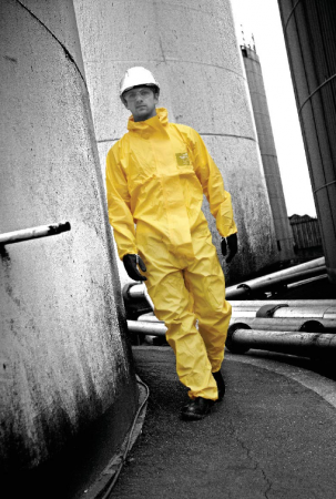 Salopetă Ansell de Femei Y23t132,împotriva substanțelor chimice, Galben, Marime L [4]