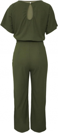 Salopetă elegantă de damă Coloody, dintr-o singură piesă, kaki, M [4]