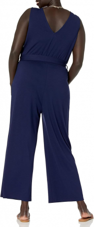 Salopeta Wrap fără mâneci The Drop, bleumarin, M [5]