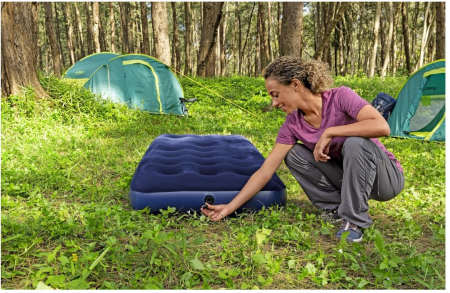 Saltea gonflabila Bestway Pavillo, 185 x 76 x 22 cm, 1 persoana, albastru [6]