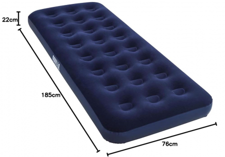 Saltea gonflabila Bestway Pavillo, 185 x 76 x 22 cm, 1 persoana, albastru [7]