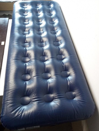 Saltea gonflabila Bestway Pavillo, 185 x 76 x 22 cm, 1 persoana, albastru [2]