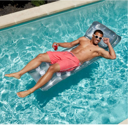 Saltea gonflabila Intex 58894EU, pentru plaja, 1 persoana, gri [5]