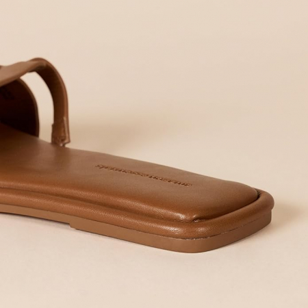 Sandale pentru femei Amazon Essentials, maro, 44 [4]