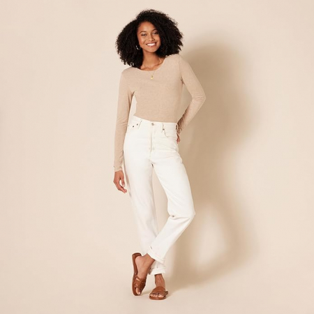 Sandale pentru femei Amazon Essentials, maro, 44 [6]