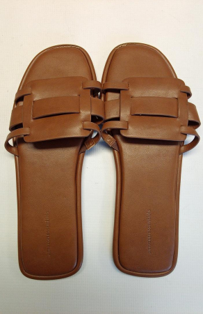 Sandale pentru femei Amazon Essentials, maro, 44 [1]