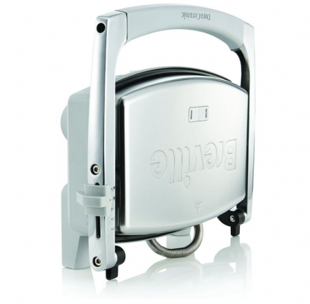 Sandwich maker Breville Panini VST071X-01, 1000W, DuraCeramic, Argintiu [7]