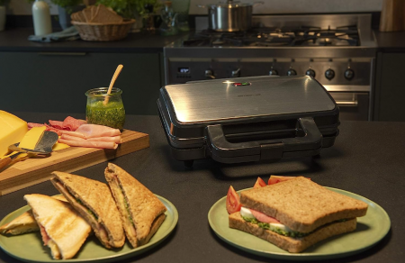 Sandwich Maker Emerio XXL, fără BPA, 03/2019, 900 wați [4]