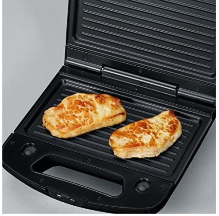 Sandwich-maker Severin SA 2968, funcție 3 în 1 (sandwich, grătar, vafe) 1000W, Negru [3]