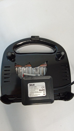 Sandwich-maker Snailar cu plăci de grătar antiaderente, 750 W, negru [2]