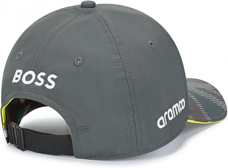 Sapca de baseball Aston Martin F1, Silverstone 2024, gri [1]