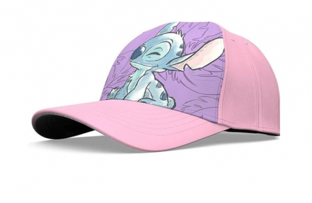 Imbracaminte si Incaltaminte copii - Șapcă pentru copii cu personajul Stitch, roz