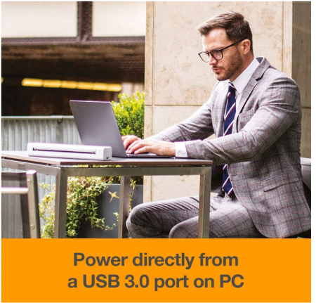 Scaner BROTHER DS-640, A4, USB, alb [6]