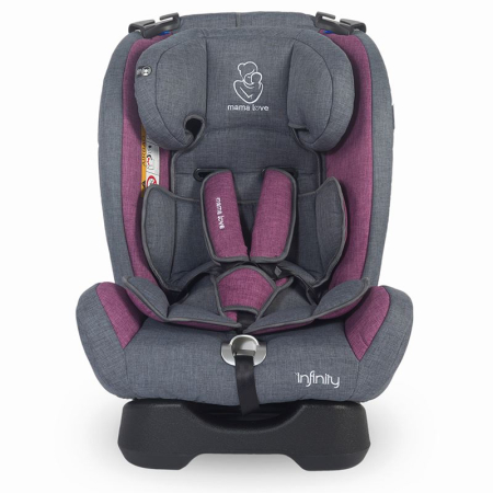Scaun auto pentru copii 0-36 kg, MamaLove Infinity Violet [6]