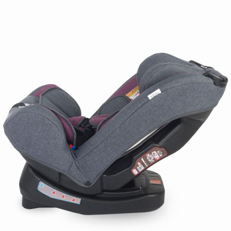 Scaun auto pentru copii 0-36 kg, MamaLove Infinity Violet [7]