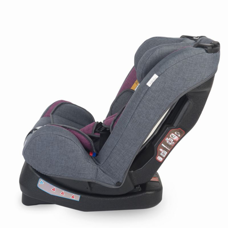 Scaun auto pentru copii 0-36 kg, MamaLove Infinity Violet [8]
