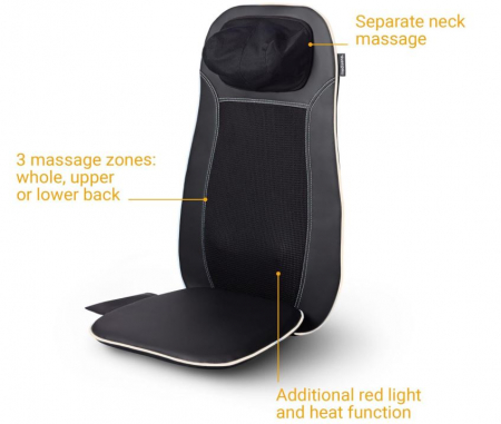 Scaun de masaj Medisana MCN Shiatsu, 3 zone [8]