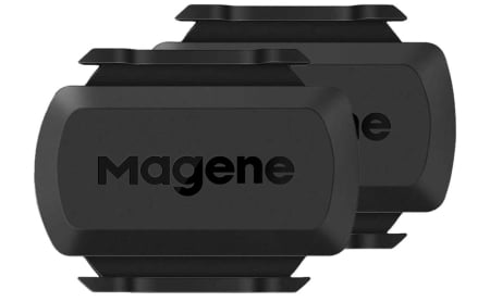 Sport & Activitati in aer liber - Senzor de viteză/cadență pentru ciclism Magene S3+, 2 buc, ANT+/Bluetooth 4.0